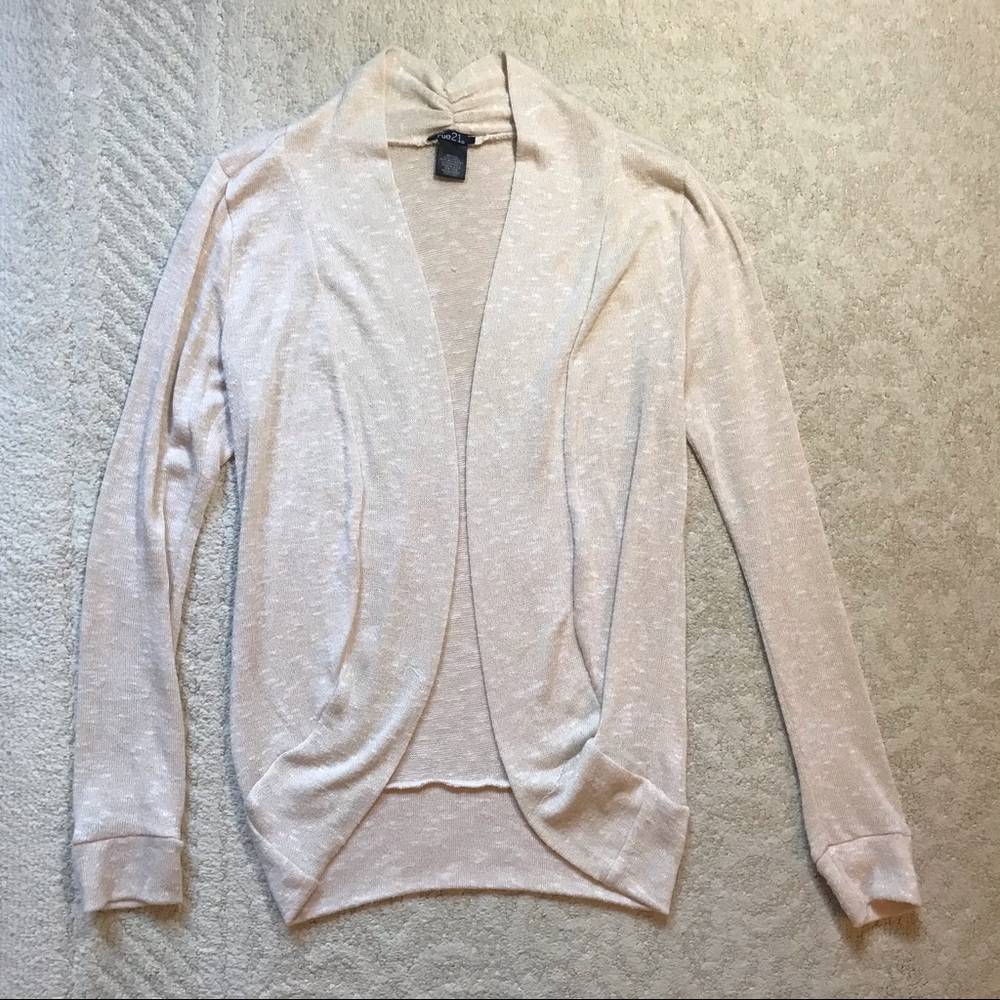 Cream Rue21 Cardigan